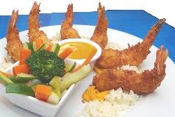 Prato Camarão Empanado